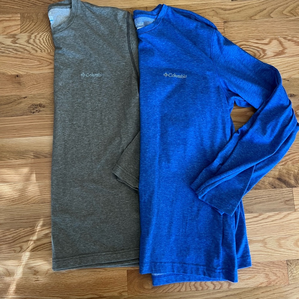 EUC Men’s Columbia long sleeve bundle